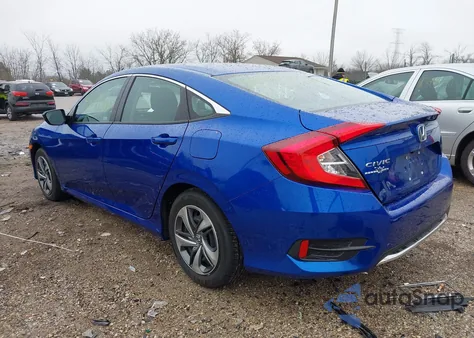 2020 Honda Civic Lx из США, поврежденный, VIN 2HGFC2F61LH550544